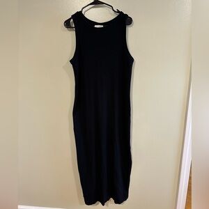 Universal Thread Black Midi Dress